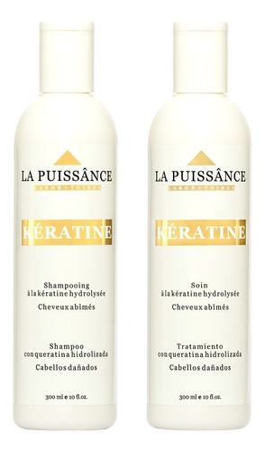 Kit Keratine Shampoo Acondicionador 300ml La Puissance