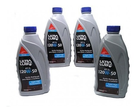 Aceite Mineral 20w50 Ultralub. Somos Tienda Física, Chacao.