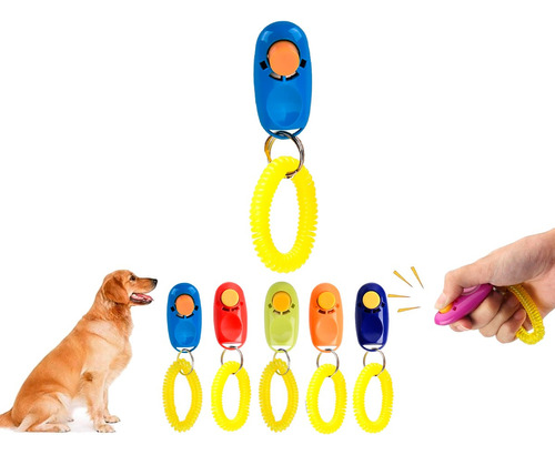 Clicker Adiestramiento Para Perros + Libro Pdf Entrenamiento