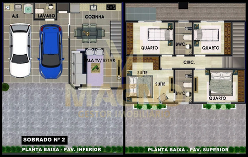 Imagem 6 de 13 de Venda Sobrado 5 Quartos No Bairro Coqueiral - R142545