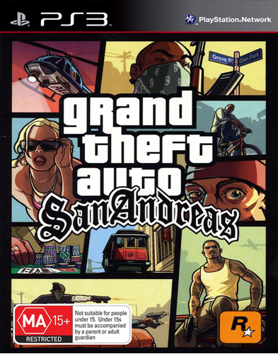 Gta San Andreas Hd Grand Theft Auto San Andreas - Ps3