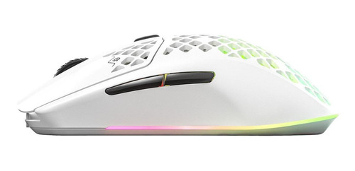 Imagen 3 de 3 de Mouse de juego recargable SteelSeries Aerox 3 Wireless snow