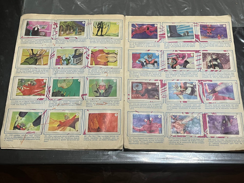 Álbum Figuritas Mazinger Z Original 80s Ultra Figus Completo (Usado)