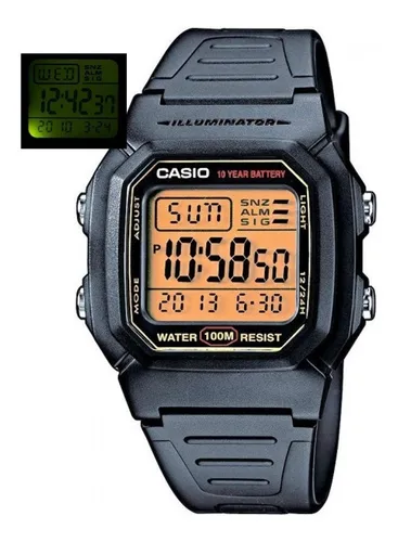 Reloj casio w 800 sale