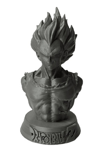 Dragon Ball - Busto Vegetta Impreso En 3d 