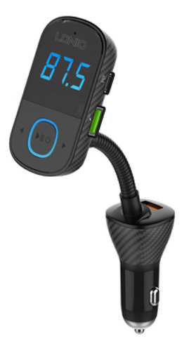 Transmisor Bluetooth Para Carro Digital Carga Rápida Fm Pd