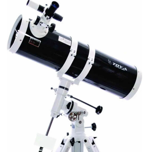 Telescópio Toya 150mm Startec Pro 150st Eq3-5 C/ Camera Wifi Cor Preto E Branco
