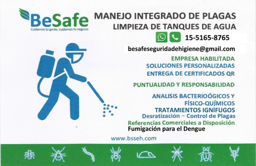 Fumigaciones Control De Plagas Y Limpieza De Tanques