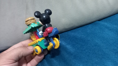 Carrinho Antigo Mickey De Lanche Difícil Acha Assim (Usado)