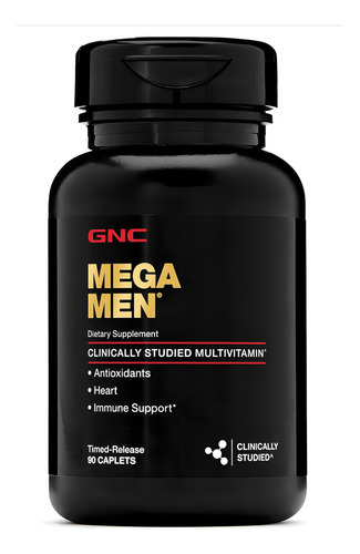 Suplemento en cápsulas GNC Mega Men Mega Men