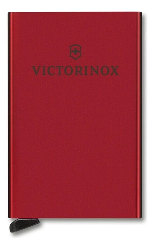 Billetera Altius Secrid Card Wallet Victorinox Rojo