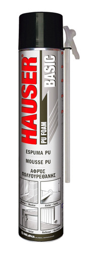 Espuma Poliuretano 750 Ml Hauser