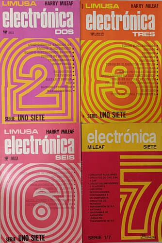 Electronica / Mileaf / Pack 4 Tomos 2 , 3, 6, 7,  / Limusa