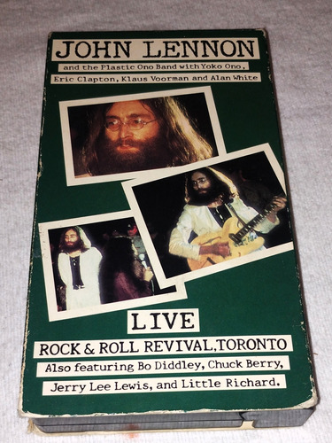 Vhs John Lenon / Live Rock & Roll Revival Toronto