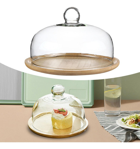 Soporte Para Pastel Con Cúpula Para Pastel De 10 Pulgadas