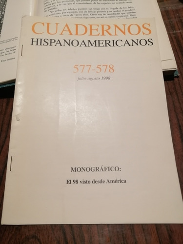 Cuadernos Hispanoamericanos 577-78 Año 1998 Dinko Cvitanovic