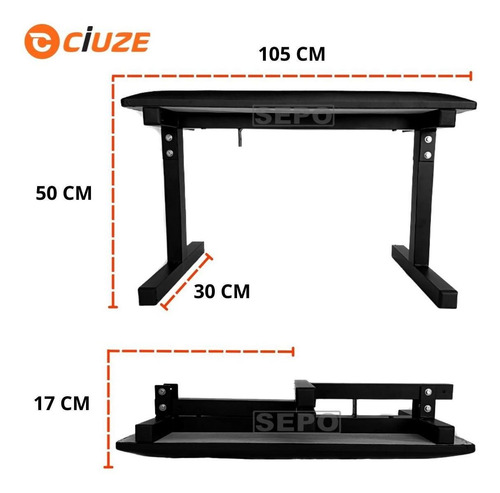 Kit Musculação 40kg Anilhas + Barras + Banco - Kit 25 Peças