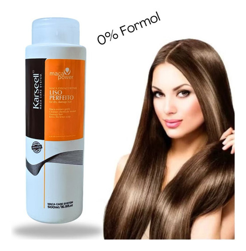 Kit Karseell Progressiva 500ml +máscara Collagen + Óleo 50ml