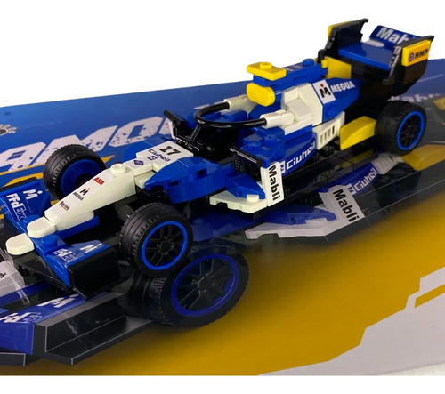 Auto Armable Formula 1 Estilo Williams Compatible Lego F1 226 Formula 1