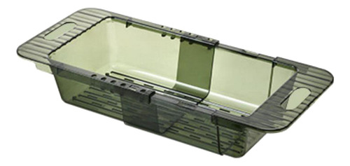 Estante Plegable Para Fregadero De Cocina, Escurridor Verde
