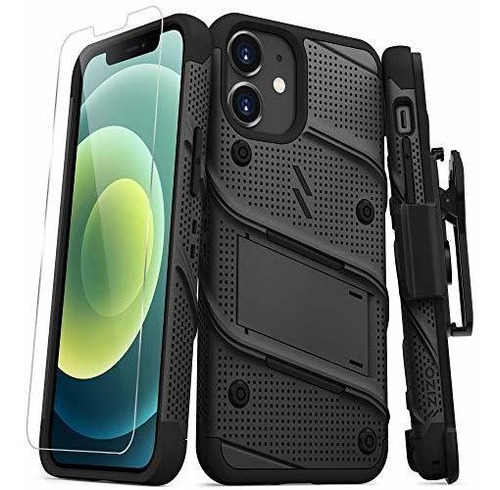 Zizo Bolt Series Para iPhone 12 Mini Case Con Wj2hl