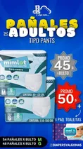 Comprar Tipo Pantsx Bultos M=6x9=54 Pañales Talla G,6x8=48 Pañales
