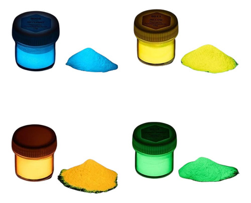 Pigmento Fosforescente Para Resina 40 Gramos Servifibras