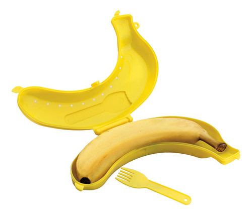 Ft Estojo Betterware Banana Estojo Amarelo Para Banana