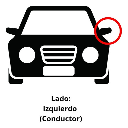 Luneta Espejo Retrovisor Kia Magentis 2006-2011 Lh