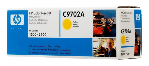 Hp Original Cartucho Toner Amarillo Hp C9702a Laserjet 2500 (Reacondicionado)