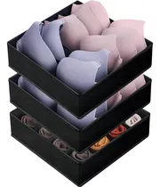 Comprar Organizadores De Ropa Interior De 3 Separadores Plegables