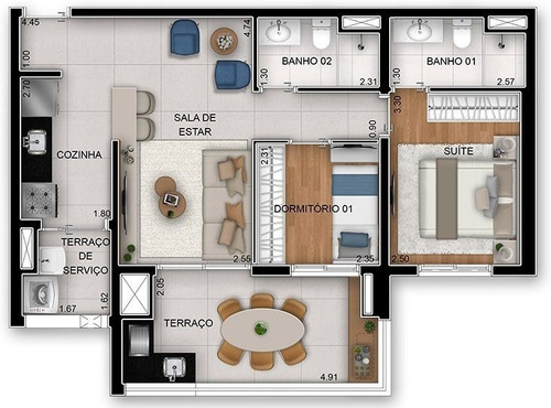 Imagem 19 de 24 de Apartamento Residencial Para Venda, Vila Prudente (zona Leste), São Paulo - Ap8450. - Ap8450-inc
