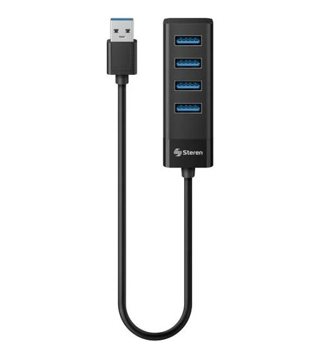 Hub Usb 3.0 4 Puertos Velocidad Máx. 5 Gbps Steren Usb-5234