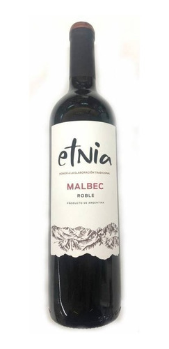 Vino Etnia Roble Malbec