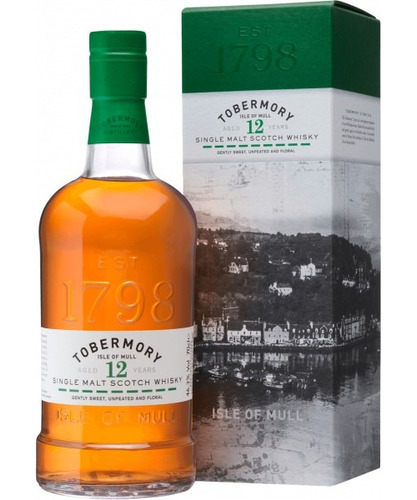 Whisky Tobermory 12 Años Con Estuche