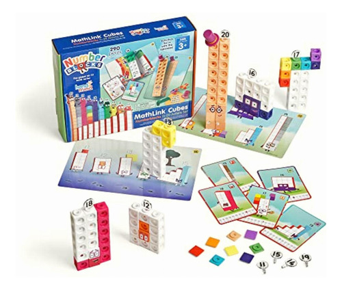 Hand2mind Numberblocks Mathlink Cubes 11-20 Juego De