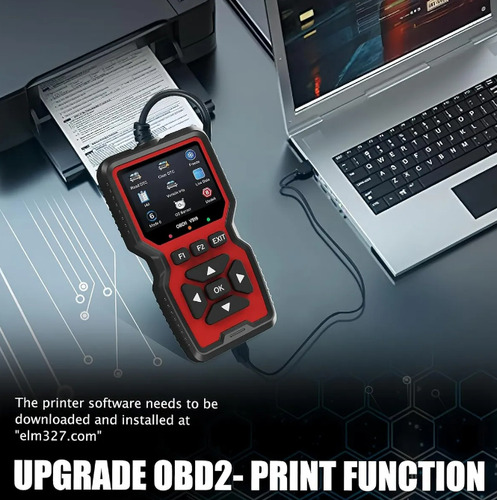 Obd2 Escáner Automotriz Professional V519, Lector De Código