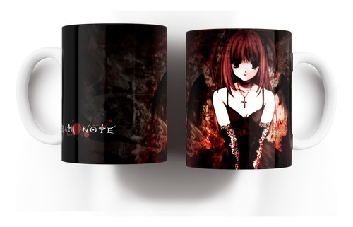 Misa Amane Death Note Taza Personalizada Anime Mod3