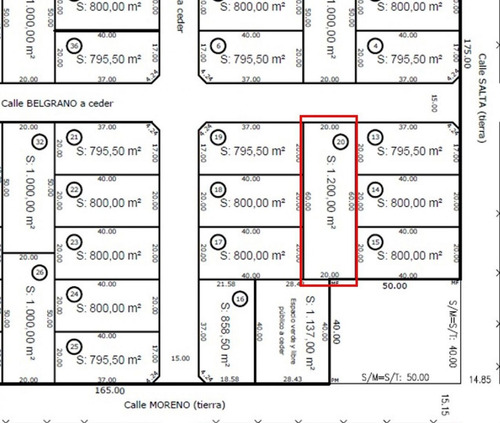 Imagen 4 de 4 de Lote 20 Villa Chica