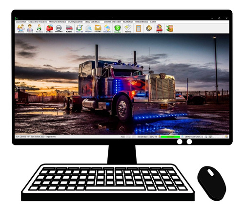 Software Para Oficina Mecânica De Caminhão V2.2 Fpqsystem