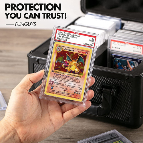 Graded Card Storage Box, Trading Card Case For Psa Graded...