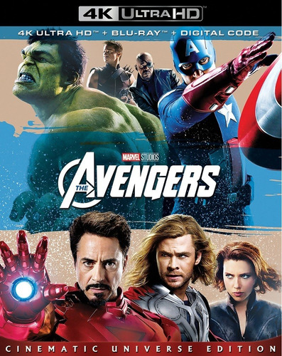 Blu Ray 4k Ultra Hd Avengers Marvel Original Dc