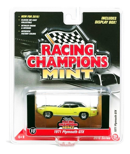 Plymouth Gtx 1971 Clasico Muscle Car - Racing Champions 1/64