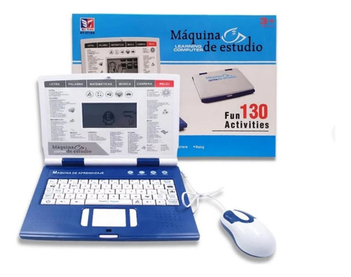 Computador Didactico 130 Funciones Ingles Español Niña Niño