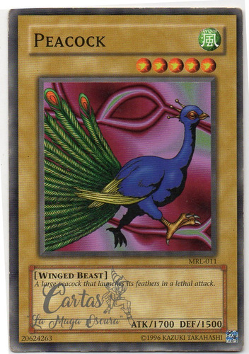 Peacock Carta Yu-gi-oh