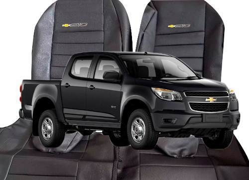 Funda Cubre Asiento Cuerina Chevrolet S10 16/19 Cabina Doble