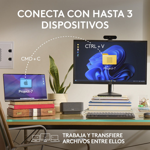 Mouse Inalámbrico Compacto Logitech Mx Anywhere 3s Blanco