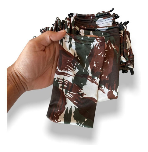 Kit 3 Saquinhos Para Óculos Preto Resistente Atacado Premium