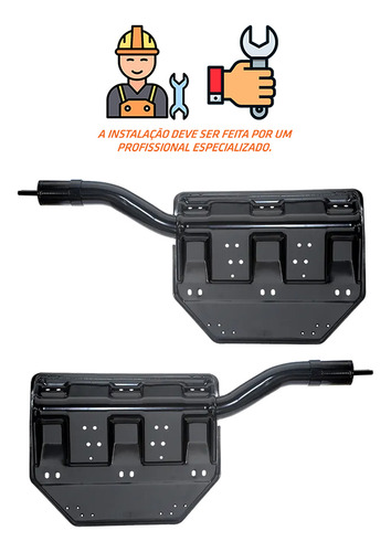 Par Suporte Paralama Scania Direito Esquerdo Trasei. Trucado