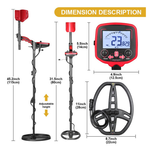 Tx-850l Alta Sensibilidad Treasure Hunter Pinpointer Bobina
